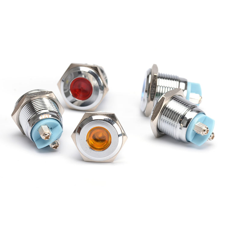 Picture of metal indicator lights A16-F 5