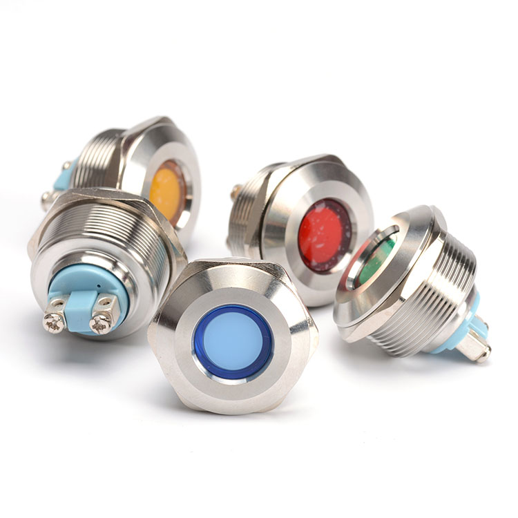 Picture of metal indicator lights A25-CC 5